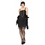 Partychimp Kostuum - Jurk - Charleston - Zwart - M