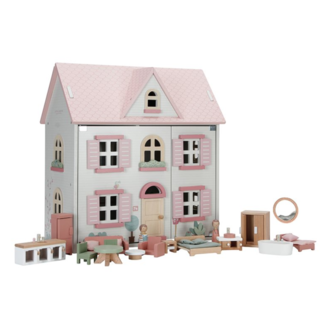 Little Dutch Poppenhuis - Medium - Met meubels en twee popjes