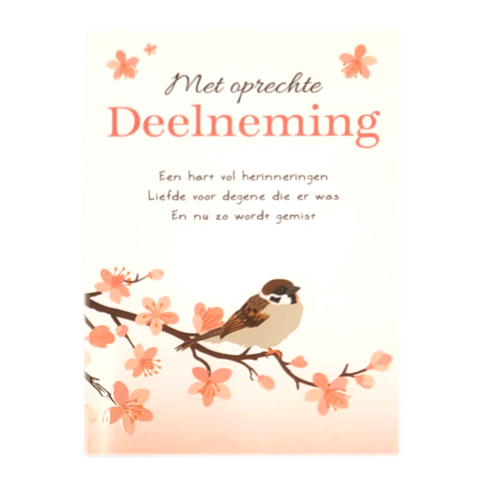 Kaart - Intense - Met oprechte deelneming - TE060-C