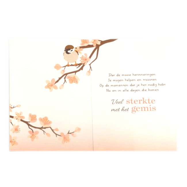 Artige Kaart - Artige - Intense - Met oprechte deelneming - TE060-C