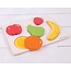 BigJigs Puzzel - Inlegpuzzel - Fruit - 5st. - 1+