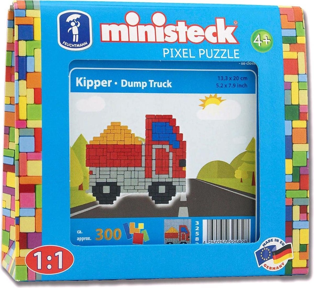 Ministeck - Mozaïek - Kiepauto - 300dlg.