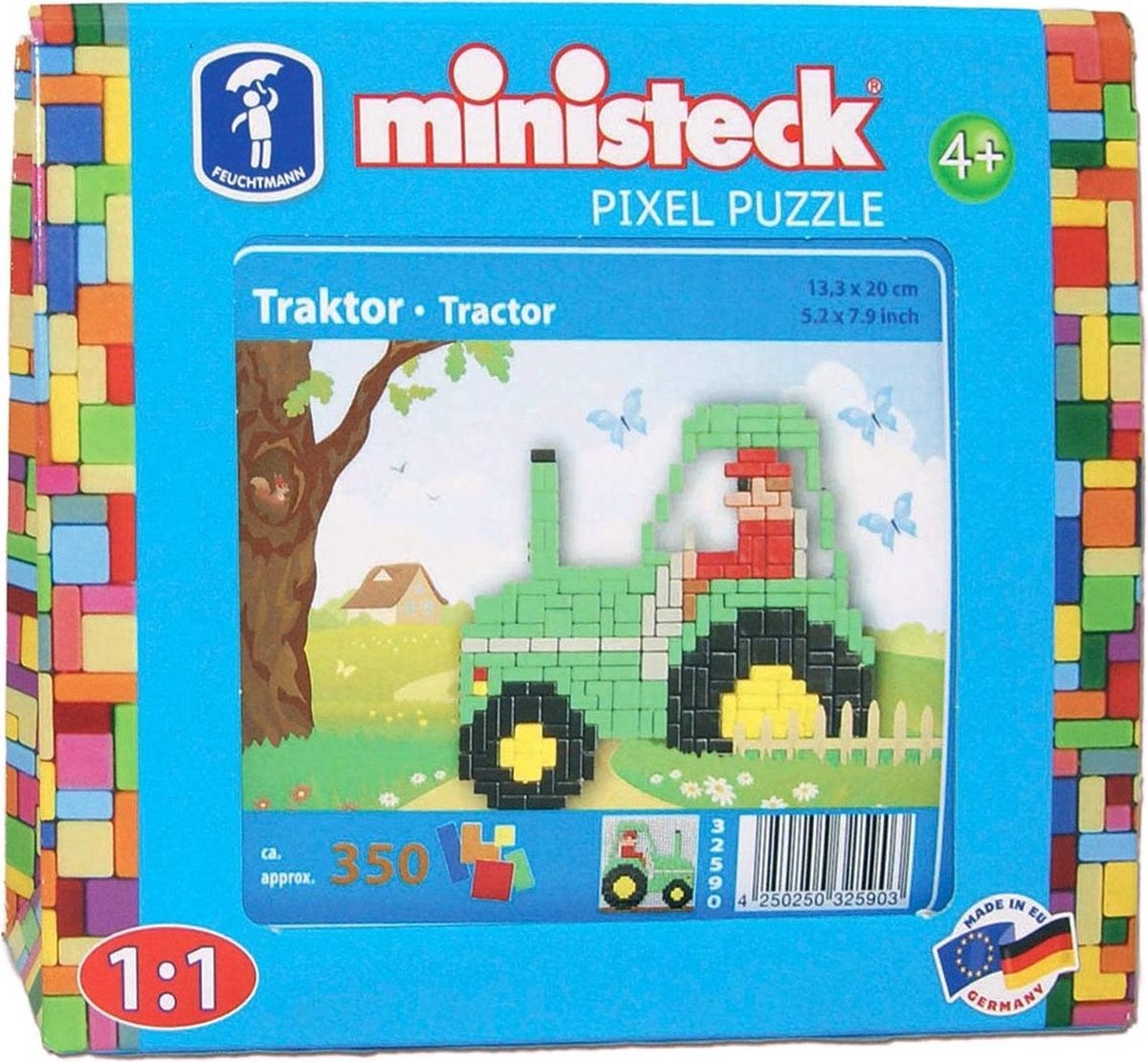 Ministeck - Mozaïek - Tractor - 350dlg.