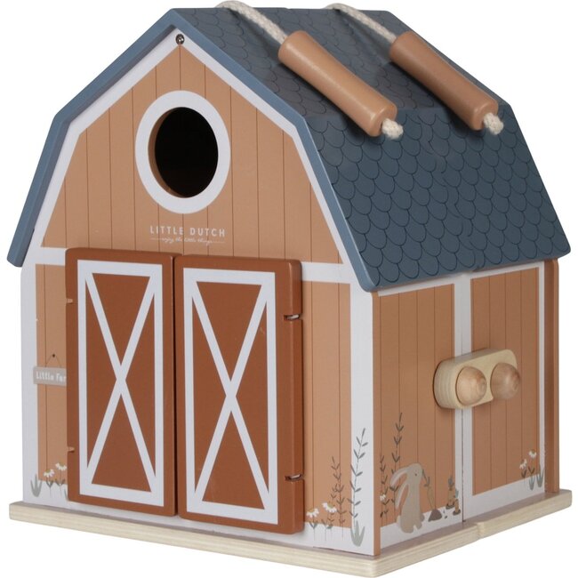 Little Dutch Poppenhuis - Boerderij - Draagbaar