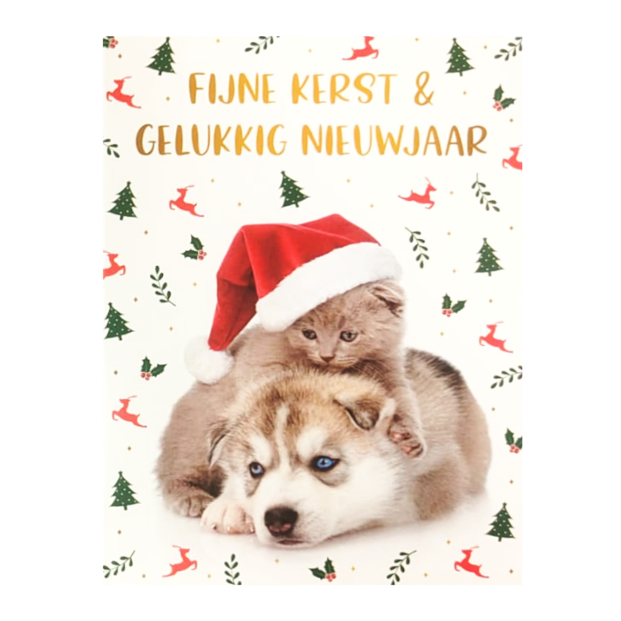 Kaarten - Kerst, nieuwjaar - 8st. - KJB012 - 109x148mm