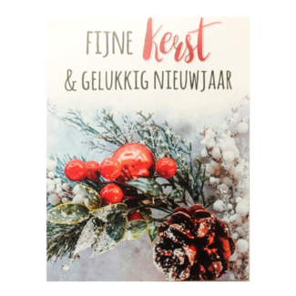 Artige Kaarten - Kerst, nieuwjaar - 8st. - KJB010 - 109x148mm