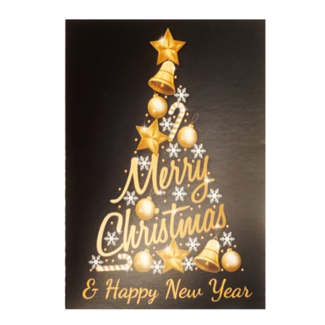 Artige Kaarten - Kerst, nieuwjaar - 8st. - KJB006 - 109x148mm
