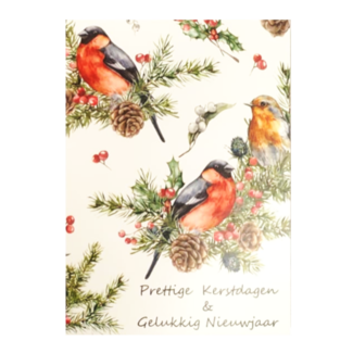 Artige Kaarten - Kerst, nieuwjaar - 8st. - KJB005 - 109x148mm
