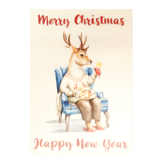 Artige Kaarten - Kerst, nieuwjaar - 8st. - KJB014 - 109x148mm