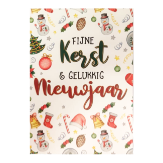 Artige Kaarten - Kerst, nieuwjaar - 8st. - KJB020 - 109x148mm