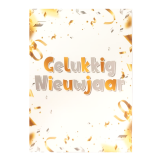 Artige Kaarten - Kerst, nieuwjaar - 8st - KJB030 - 109x148mm