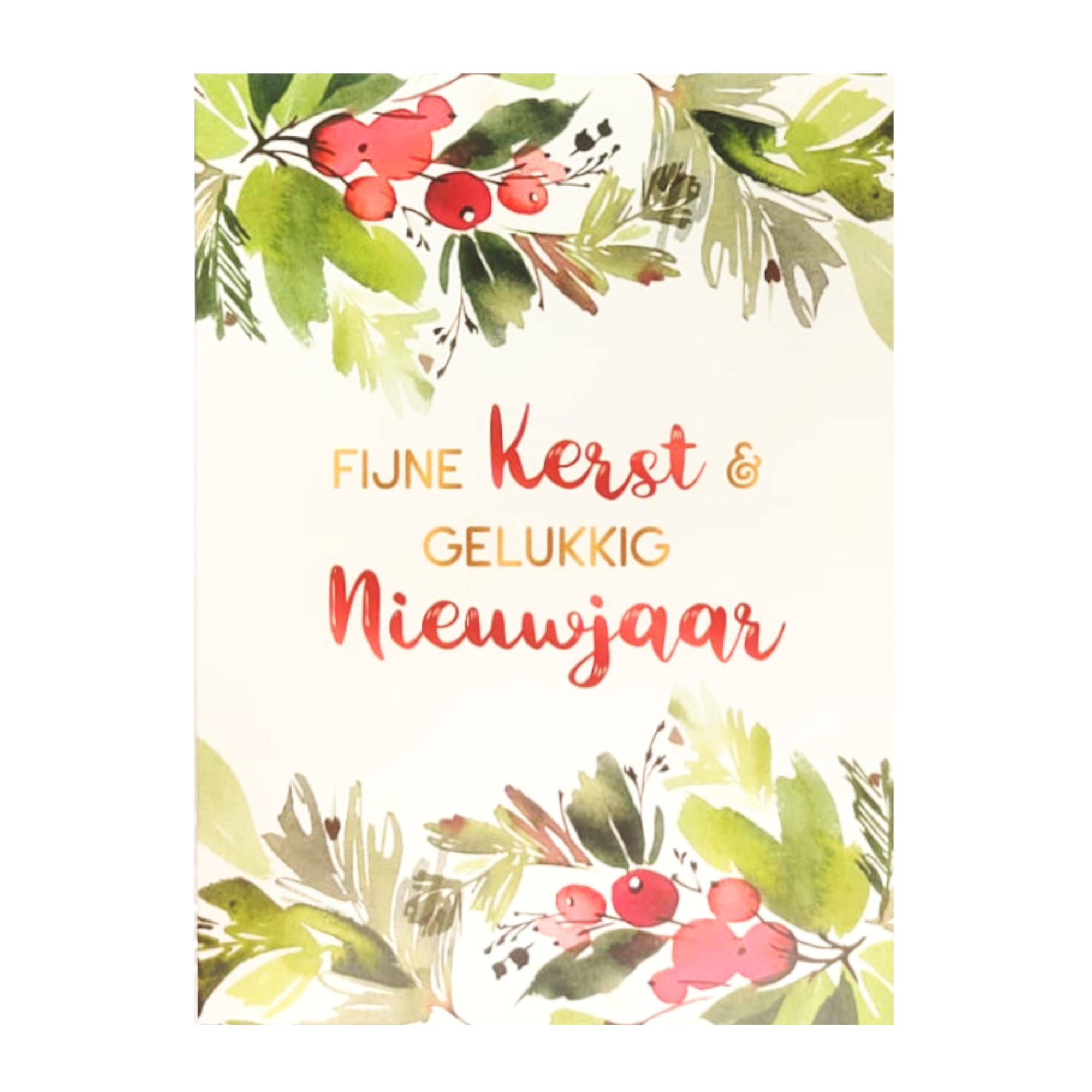Kaarten - Kerst, nieuwjaar - 8st. - KJB024 - 109x148mm