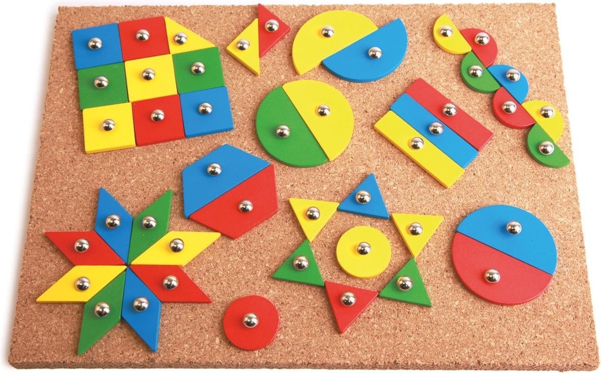 Spel - Hamertje Tik - Vormen en kleuren - 1234feest.nl