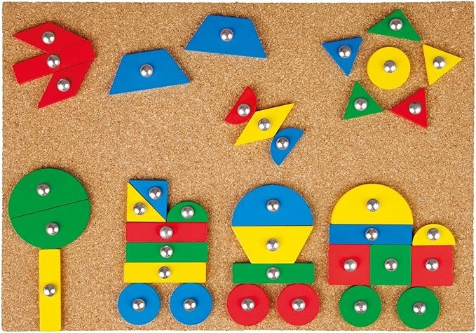 Spel - Hamertje Tik - Vormen en kleuren - 1234feest.nl