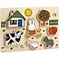 Bambolino Toys Puzzel - Vormenpuzzel - Nijntje - Hout - 7st.