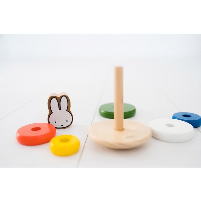 Bambolino Toys Stapeltoren - Nijntje - Hout