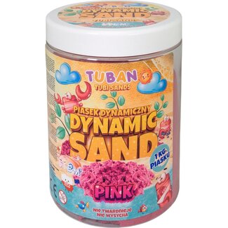 Tuban Speelzand - Dynamic sand - Roze - 1kg.