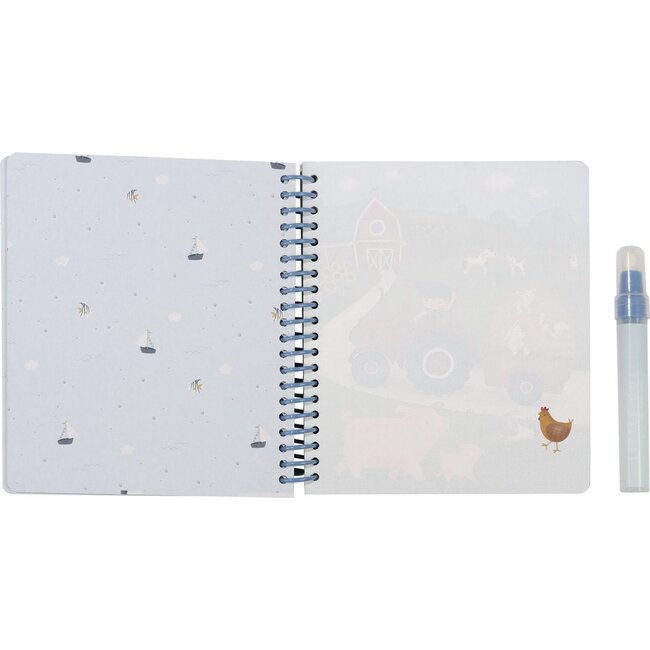 Little Dutch Boek - Jim - Tekenen met water - Little dutch
