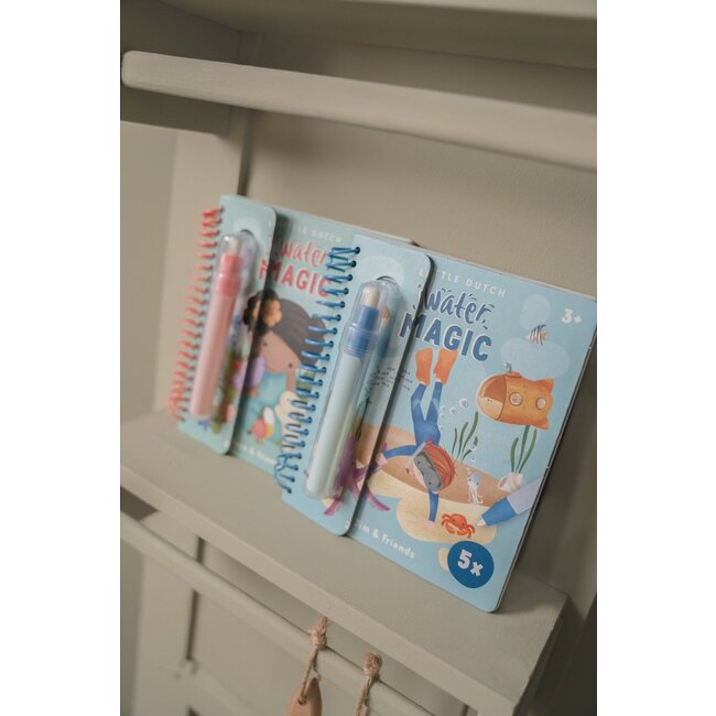 Little Dutch Boek - Jim - Tekenen met water - Little dutch