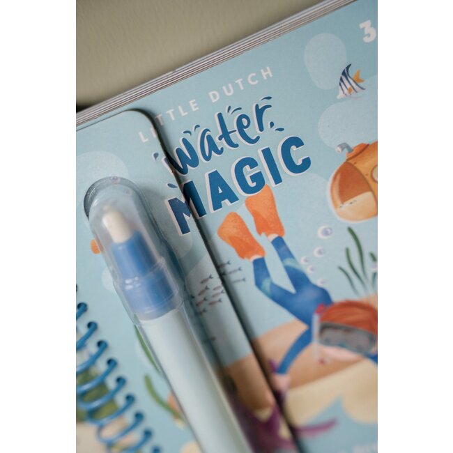 Little Dutch Boek - Jim - Tekenen met water - Little dutch