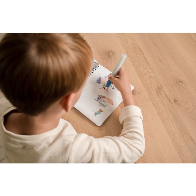 Little Dutch Boek - Jim - Tekenen met water - Little dutch