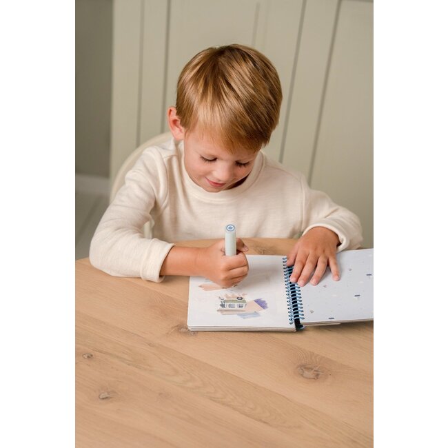 Little Dutch Boek - Jim - Tekenen met water - Little dutch