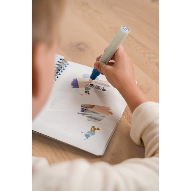 Little Dutch Boek - Jim - Tekenen met water - Little dutch