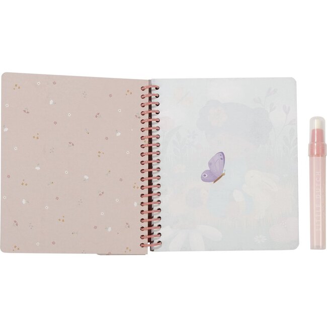 Little Dutch Boek - Rosa - Tekenen met water - Little dutch