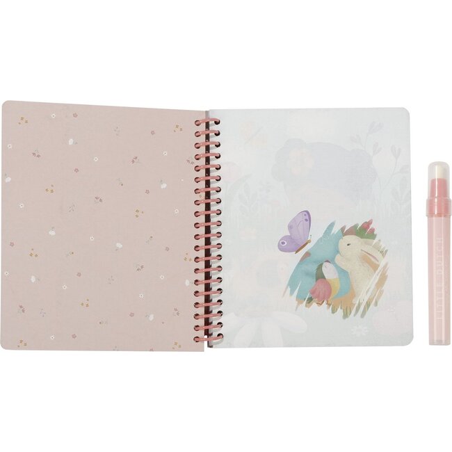 Little Dutch Boek - Rosa - Tekenen met water - Little dutch