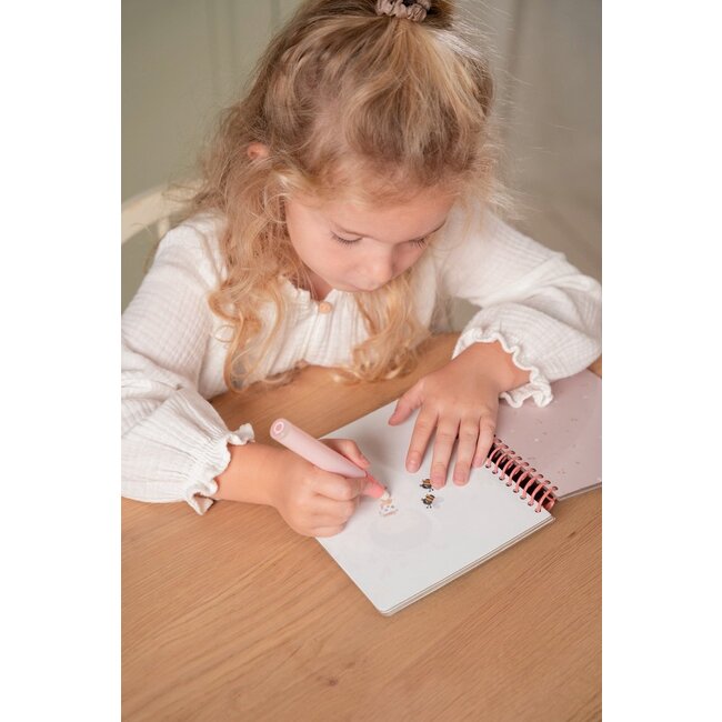 Little Dutch Boek - Rosa - Tekenen met water - Little dutch