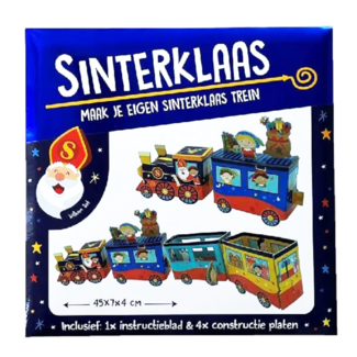 Twisk Knutselen - Maak je eigen Sinterklaas trein - Karton