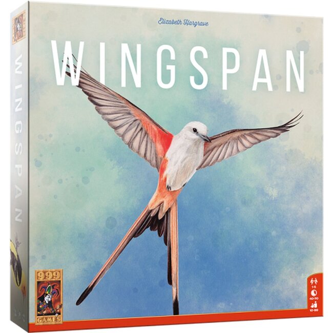 999 Games Spel - Wingspan - 1 tot 5 spelers - 10+