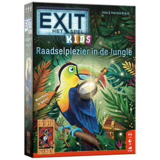 999 Games Coöperatief spel - Exit - Kids - Escaperoom - Raadselplezier in de Jungle - 5+