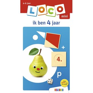Loco Leerspellen Loco Mini - Boekje - Ik ben 4 jaar - 4-6 jaar