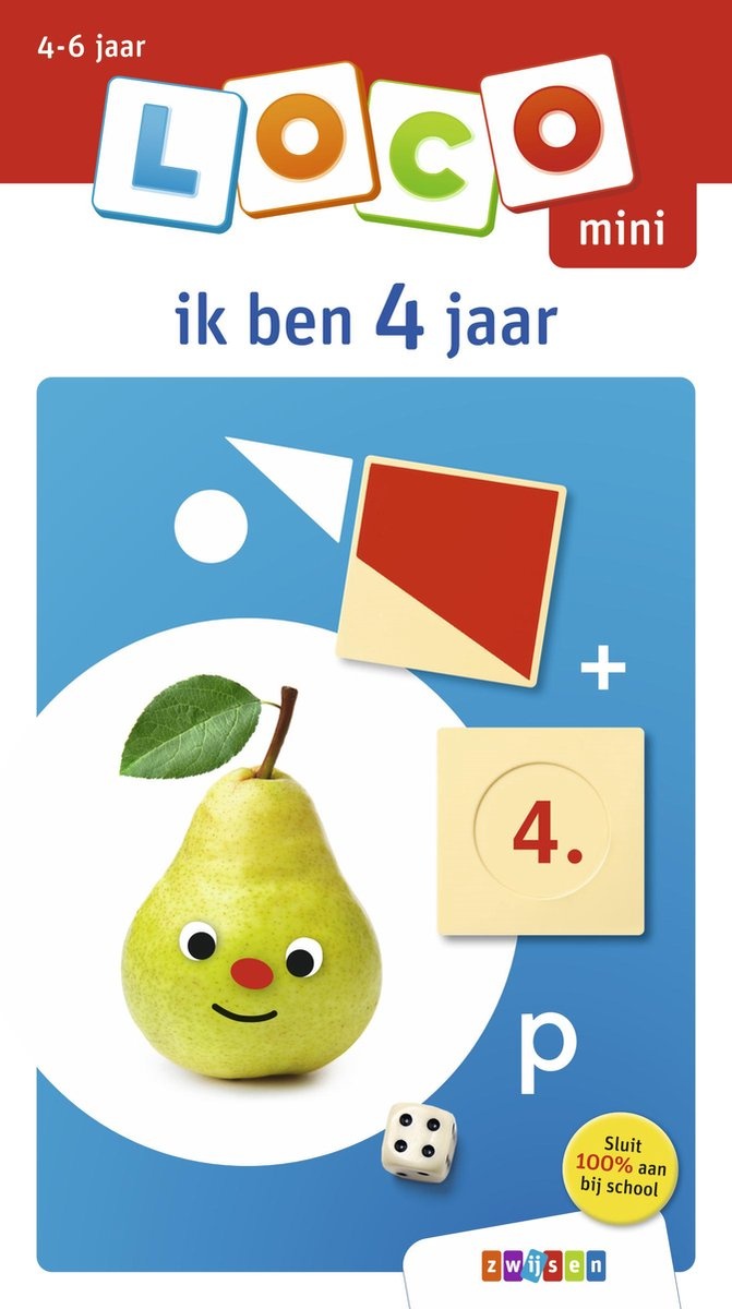 Loco Mini - Boekje - Ik ben 4 jaar - 4-6 jaar