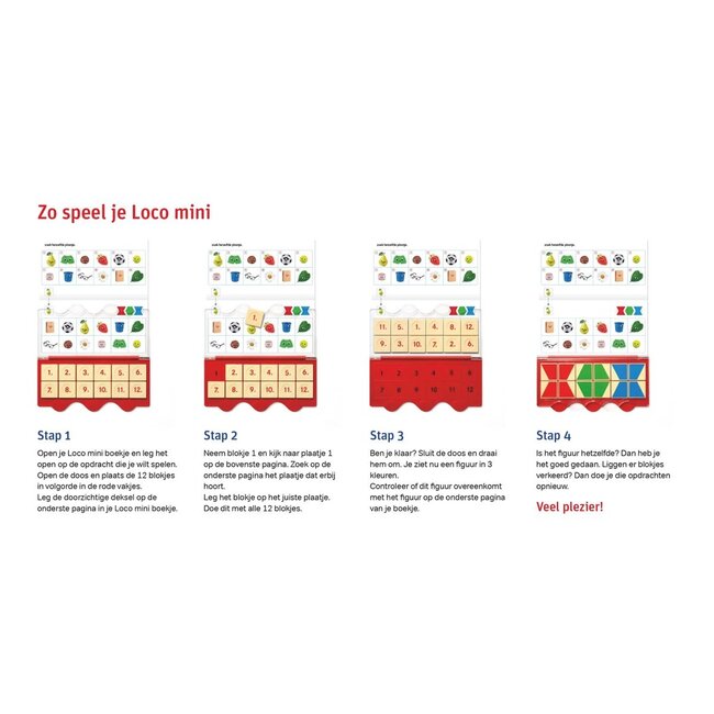 Loco Leerspellen Loco Mini - Boekje - Ik ben 4 jaar - 4-6 jaar