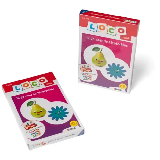 Loco Leerspellen Loco Mini - Pakket -  Ik ga naar de kleuterklas - 4-6 jaar