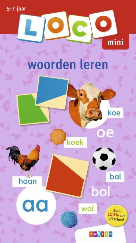 Loco Mini - Boekje - Woorden leren - 5-7 jaar