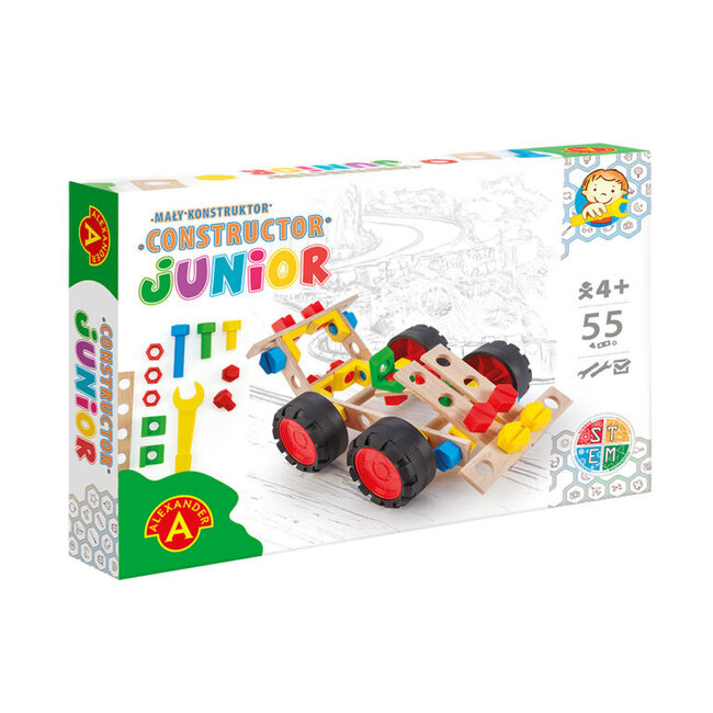 Alexander Constructor Junior – Do it yourself construction sets - Race auto - 55dlg.