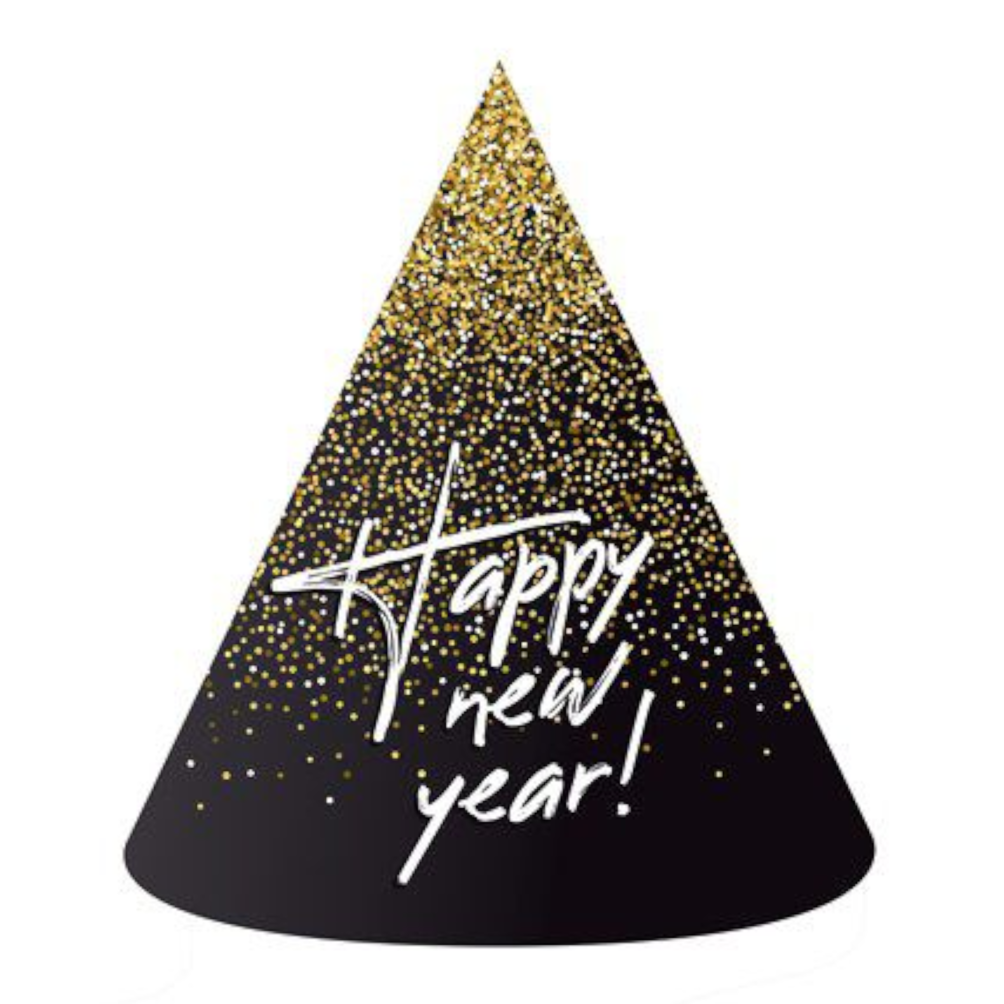 Feesthoedjes - Happy new year - 6st.
