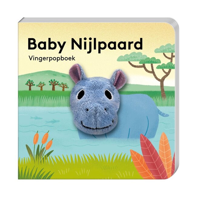 ImageBooks Boek - Vingerpopboek - Baby nijlpaard