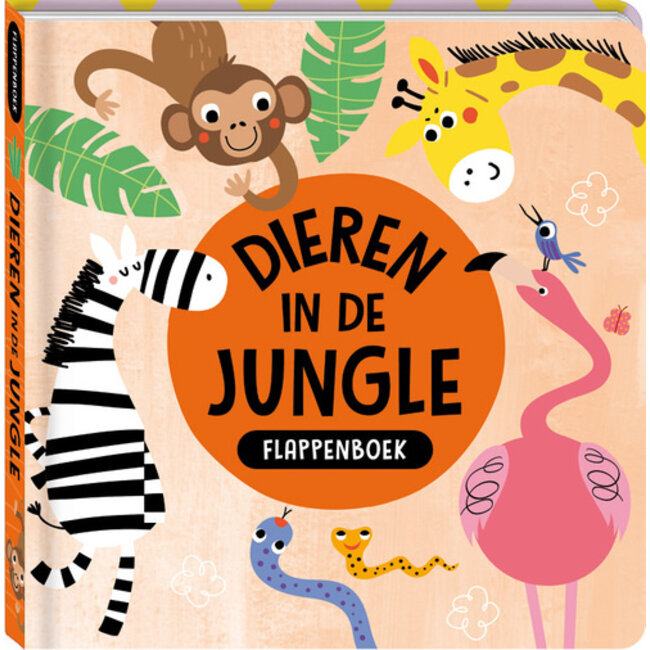 ImageBooks Boek - Flapjesboek - Dieren in de jungle