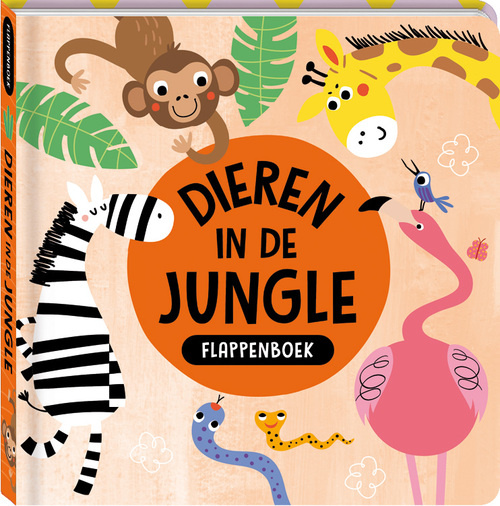 Boek - Flapjesboek - Dieren in de jungle
