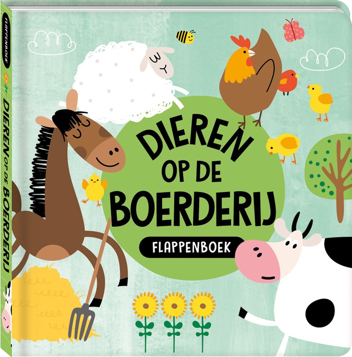 Boek - Flapjesboek - Dieren op de boerderij