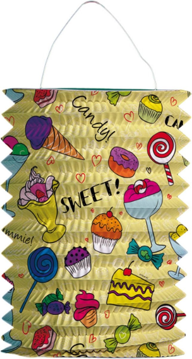 Lampion - Treklampion - Snoep - 16cm