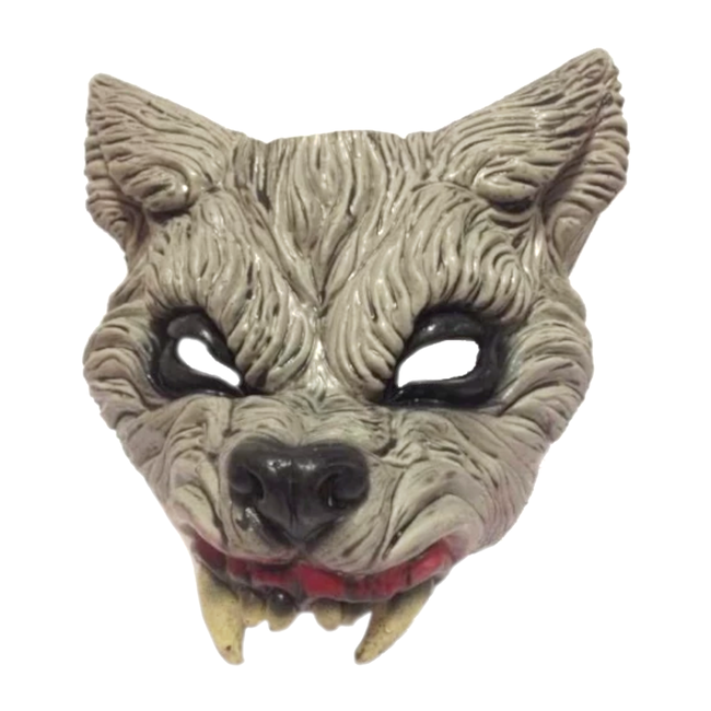 Partychimp Halfmasker - Wolf