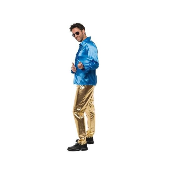Partychimp Broek - Disco - Goud - S/M