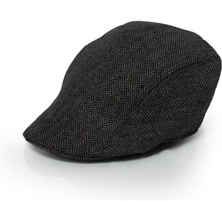 Partychimp Platte pet - Luxe - Donker grijs