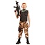 Haza-Witbaard Commando - Kostuum - Soldaat - 5dlg. - mt.104/122