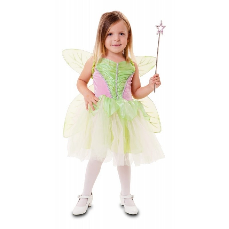 Kostuum - Fee - Jurk & vleugels - mt.122-140